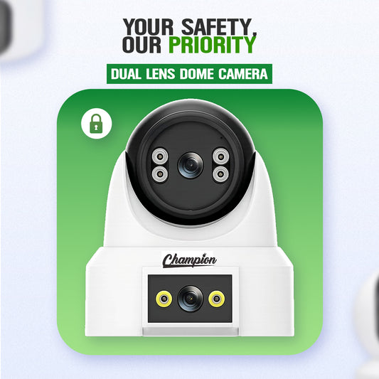 Champion Dual Lens Dome Camera